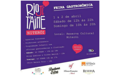 Feira Gastronômica Rio je t’aime Niterói 1 e 2/04