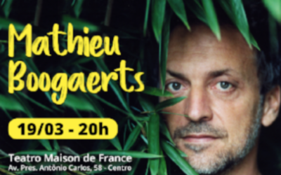 Festa da Francofonia com Mathieu Boogaerts