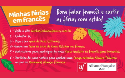 Campanha: Minhas férias em francês