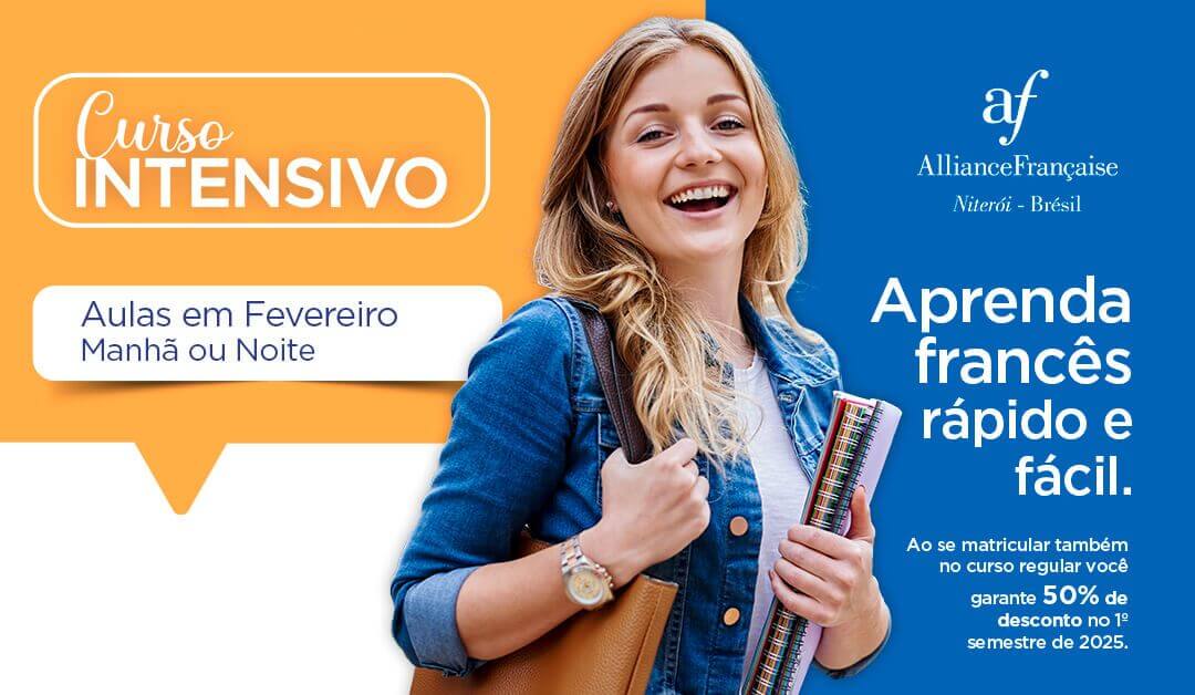 Comece sua jornada no Francês agora! Curso Intensivo de Verão 2025