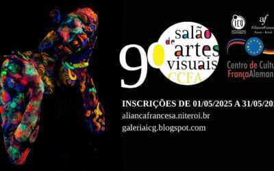 Edital do 9º Salão de Artes Visuais CCFA de Niterói